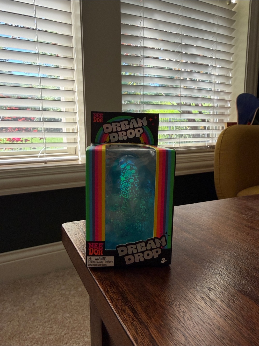 NeeDoh Dream Drop Glitter - Blue (Authentic & Never Opened)